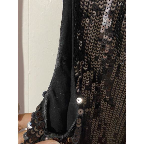Nenette Sequin Tank Top EUC Size 44/Large - Picture 4 of 5
